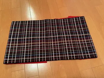 나고야 오비 다색 격자 무늬