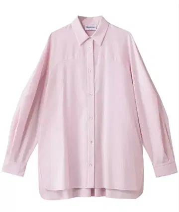 나곤스탠스 wide box 셔츠 핑크 미사용 새상품