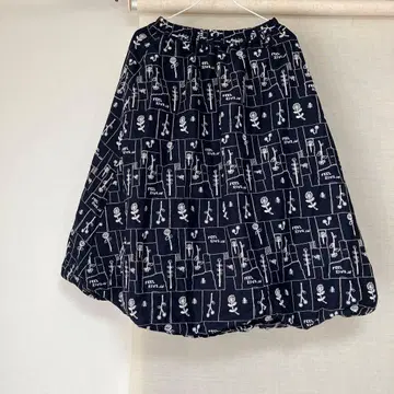 이마고 emago/자수 코튼 벌룬 스커트/롱 스커트