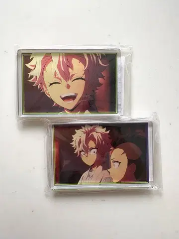 귀멸의 칼날 키즈나 아크릴 블록 시나즈가와 사네미 겐야