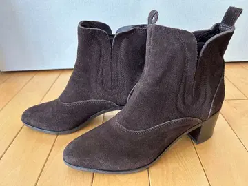 [새상품급] 23구 사이드 고어 스웨이드 숏부츠