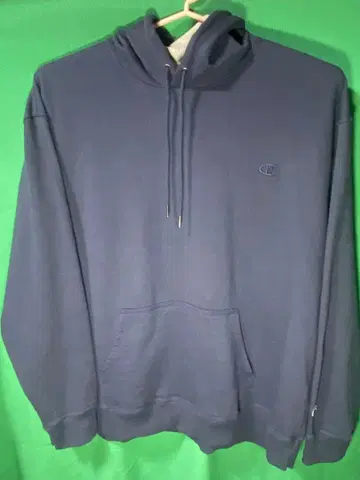 구제 의류 Champion 네이비 후드 부착 후드티 빅 사이즈