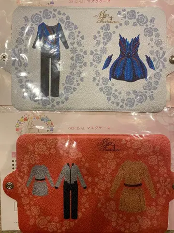 마스크 케이스 디자인 2종 세트 아사다 마오 땡스 투어