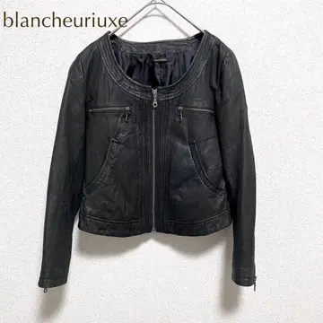 blanceuriuxe [ FREE ] 라이더스 인조 가죽 재킷