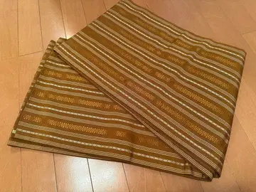 브라운과 화이트 스트라이프 후쿠로 오비