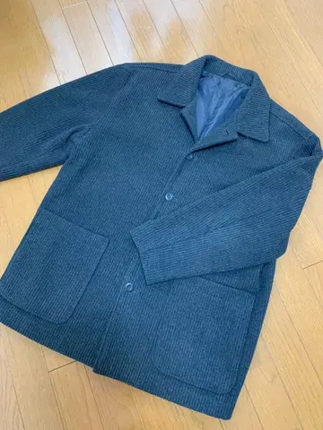 [ U.P renoma ] 코듀로이 남성용 자켓 블랙