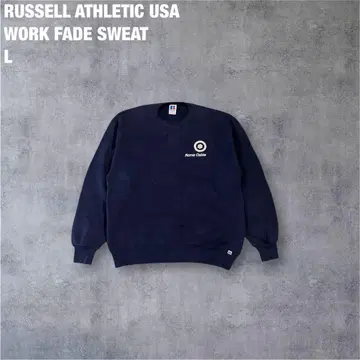 RUSSELL ATHLETIC USA L ROME CABLE 자수 로고