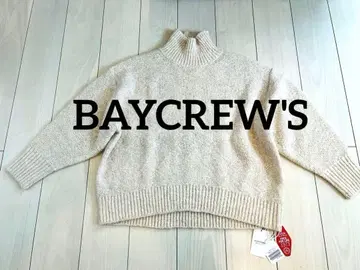 [새상품] BAYCREW'S 베이크루즈 와이드 터틀 니트 풀오버
