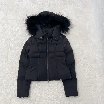 gyda 제이다 숏 기장 2way 다운 자켓 블랙 다운