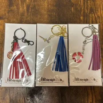 Fatestaynight 20주년 기념 태슬 참 (세이버, 린, 벚꽃)