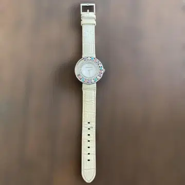 SWAROVSKI 손목시계 쉘 다이얼 러블리 크리스탈