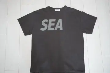 wind and sea 로고 티셔츠
