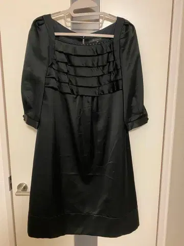 [ 새상품급 ] 유나이티드 애로우즈 포멀 원피스 ( 블랙 38 )