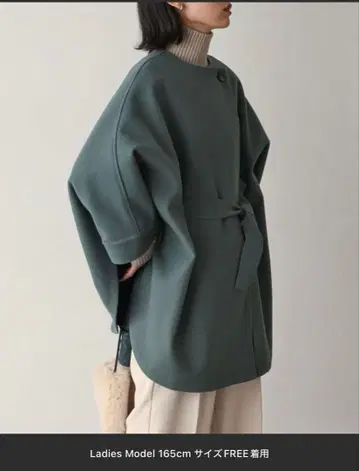 그린 노카라 코트 FREE 사이즈