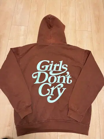 [ 새상품급 ] GDC 후드티 브라운 그린