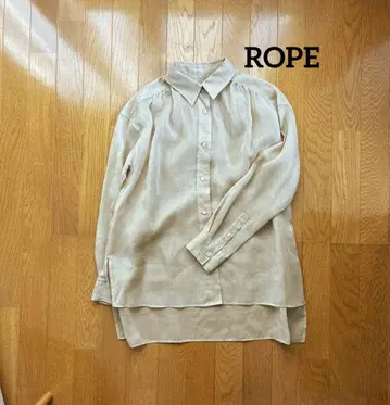 ROPE 오간자 셔츠