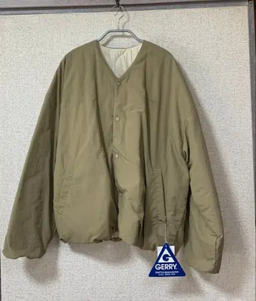 [새상품] GERRY 퀼트 리버서블 블루종