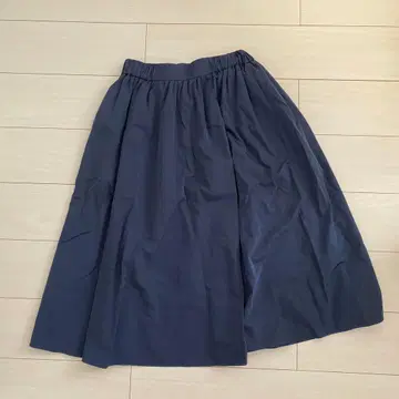 SOEJU 리몬타 개더 스커트 네이비 M