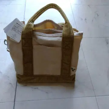 셀프 서비스 코듀로이 캔버스 숄더백