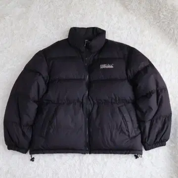 퍼스트다운 다운 자켓 블랙 그레이 XL 2웨이