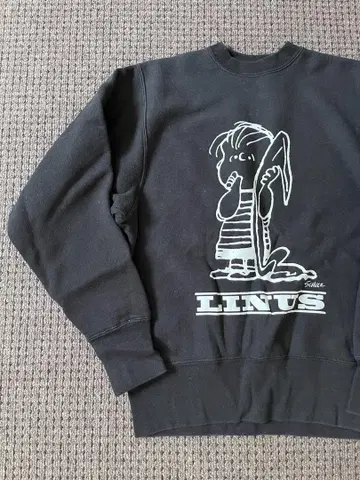 CAMBER SWEAT 캠버 맨투맨 블랙 스누피