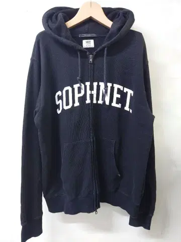 소프넷 VANS 콜라보 풀 집업 후드티