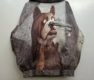 KUNIO COLLECTION 쿠니오 컬렉션 블루종 개 프린트