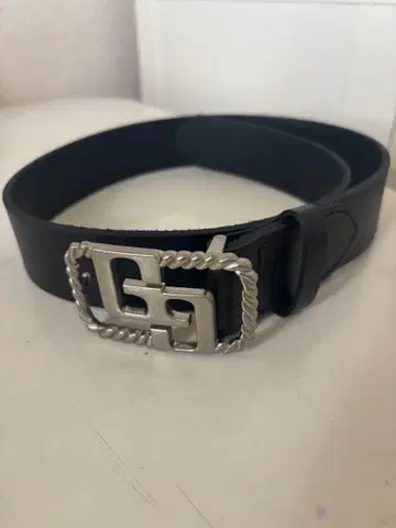 GYDA JEYSUS GG 가죽 와이드 벨트