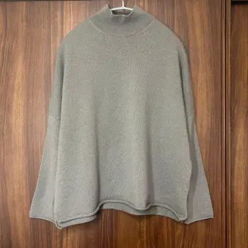 evam eva 에붐에바 캐시미어 100% 니트 터틀넥