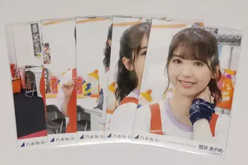 츠츠이 아야메 브로마이드 점핑 조커 플래시 5종 세트