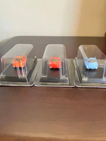 레어 교쇼 1/64 BMW Isetta 3대 set