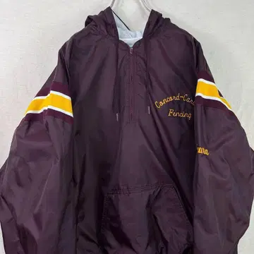 USA 90s 하프 지퍼 나일론 자켓 빈티지