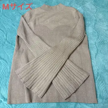 JUNOAH 플레어 소매 니트