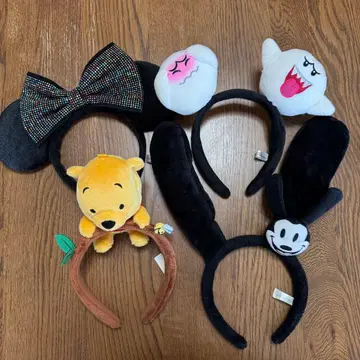 머리띠 묶음 판매 미니 푸우 테레사 오즈월드 디즈니