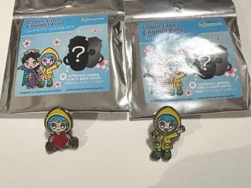 오사카 간사이 엑스포 한정판 이탈리아관 파빌리온 루체 핀 배지