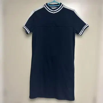 네이비 반팔 미니 원피스 BENCH/