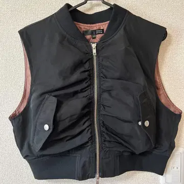 SUGAR SPOON 블랙 베스트 사이즈 F