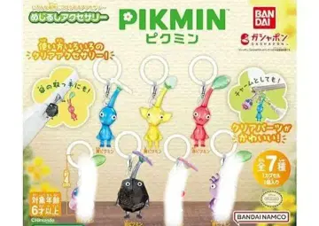 피크민 메지루시 액세서리 빨강 파랑 옐로우 컬러 바위