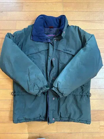 mont-bell 빈티지 엑세로프트 패딩 자켓 그린