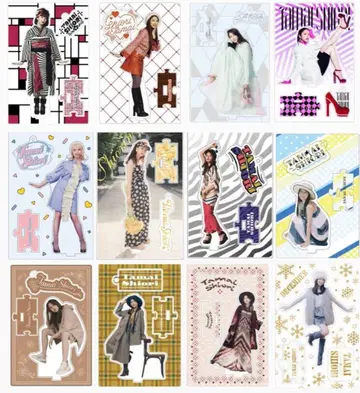 모모쿠로 타마이 시오리 12Colors 아크릴 스탠드 전12종