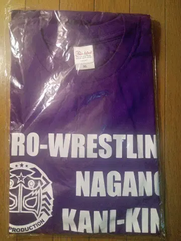 프로레슬링 나가노 환상의 게 K ING 티셔츠 XL