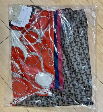 manipuri 스카프 패턴 토트백 새상품