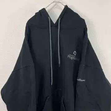 캐나다제 king fashion 기업계 자수 후드티 블랙