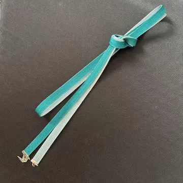 미사용 새상품 허리띠 참 포함 청록색