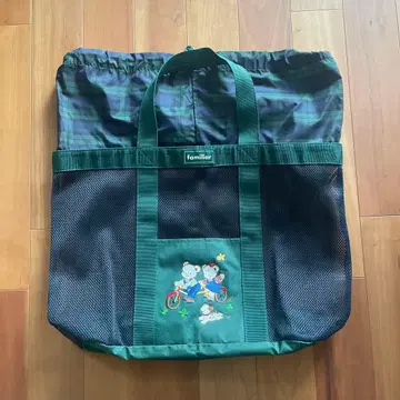 파밀리아 메쉬 토트백 대용량