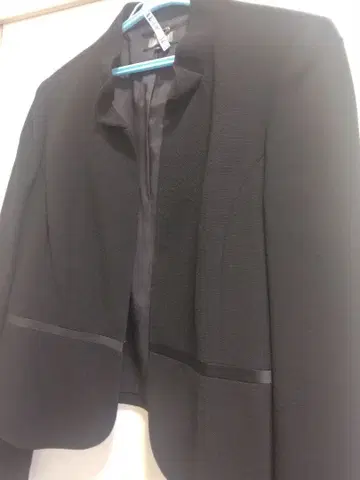 17 사이즈 블랙 테일러드 자켓