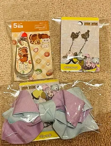 난자모 귀찌 머리핀 파피모치 바우첼 수정 테이프 포켓몬