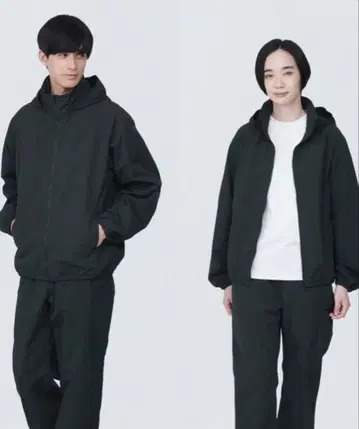 무인양품 발수 나일론 윈드브레이커