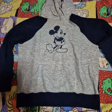 Disney 미키마우스 80년대 90년대 빈티지 후드티