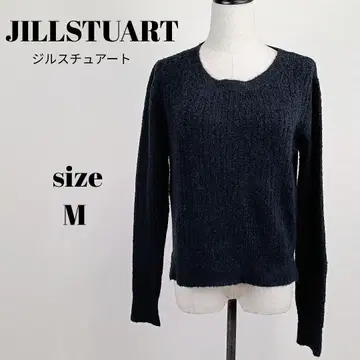 [ a1252 ] JILLSTUART 긴팔 니트 블랙 M